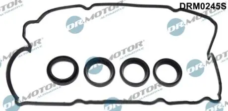 К-т прокладок клапанної кришки 5 елементiв, з сальниками DR MOTOR DRM0245S