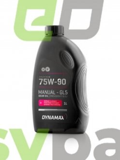 Масло трансмиссионное HYPOL 75W90 GL5 (1L) DYNAMAX 501623