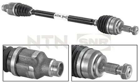 Pє?oЬ kpl. C3/DS3/P208 8-kul przєd/prawa 786mm SNR NTN DK66.003
