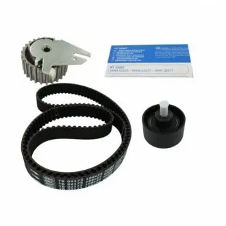 Фото 1 - роликовый модуль натяжителя ремня (ролик, ремень) SKF VKMA 02177 Роликовый модуль натяжителя ремня (ролик, ремень) SKF VKMA 02177 (фото 1)