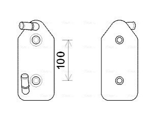 Масляный радиатор, автоматическая коробка передач AVA COOLING AI3356