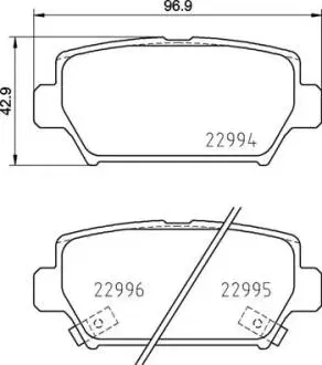 КЛОКИ ХАМУЛК. МИЦУБИСИ ЭКЛИПС КРОСС 17-ТИ? BREMBO P54062