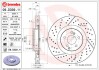 ТАРЧА ХАМУЛК. MERCEDES X253 GLC AMG 63 17-ТИ? BREMBO 09.D339.11 (фото 1)