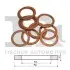 Подк?adka медь 10x14x1. 5 мешочек 10 шт. Fischer Automotive One (FA1) 930.330.010 (фото 1)