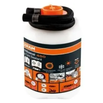 ГЕРМЕТИК ДЛЯ АВТОМОБИЛЬНЫХ ШИН TYRESEAL 450 OSRAM OTSB450 (фото 1)