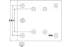 Комплект гальмівних черевиків, барабанні гальма TEXTAR 1949402 (фото 1)