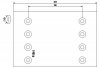 Комплект гальмівних черевиків, барабанні гальма TEXTAR 1951513 (фото 2)