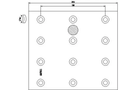 Комплект тормозных башмаков, барабанные тормоза TEXTAR 1969906