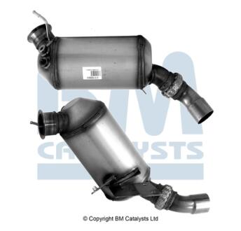 Сажовий / частковий фільтр, система вихлопу ОГ BM CATALYSTS BM11109H