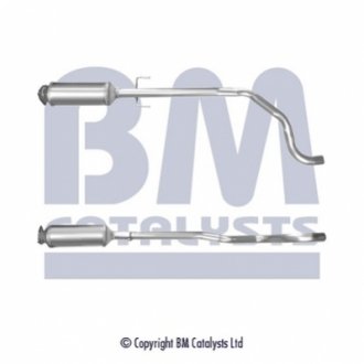 Сажовий / частковий фільтр, система вихлопу ОГ BM CATALYSTS BM11169 (фото 1)
