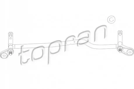 Система тяг и рычагов привода стеклоочистителя TOPRAN / HANS PRIES 110 697