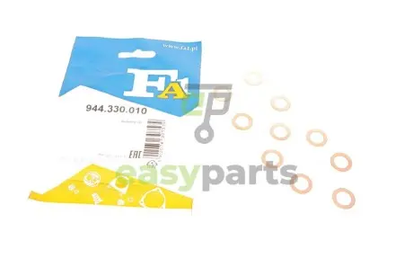 Прокладка трубки подачі оливи до турбіни MB OM611-612 (10x16) (к-кт 10 шт) Fischer Automotive One (FA1) 944.330.010