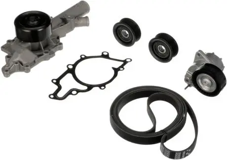 КОМПЛЕКТ ПОЛИКЛИНОВОГО РЕМНЯ + НАСОС Gates KP26PK2260-1