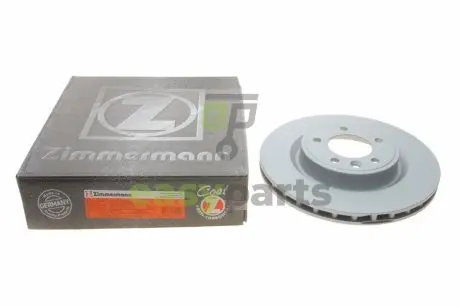 Диск гальмівний (задній) Land Rover Discovery V 16-/ Range Rover 12- (325x25) Coat Z ZIMMERMANN 450.5228.20