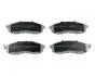 Комплект тормозных колодок, дисковый тормоз ASHIKA 50-05-582 (фото 1)