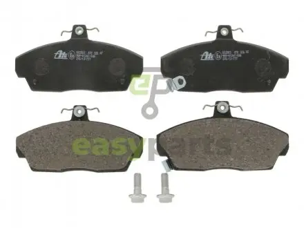 Комплект гальмівних колодок, дискове гальмо ATE 13.0460-2803.2