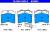 Комплект тормозных колодок, дисковый тормоз ATE 13.0460-2839.2 (фото 1)