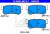 Комплект тормозных колодок, дисковый тормоз ATE 13.0460-5623.2 (фото 1)