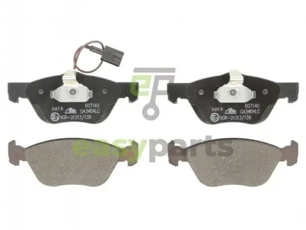 Комплект тормозных колодок, дисковый тормоз ATE 13.0460-7140.2