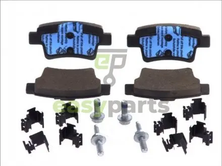 Фото комплект гальмівних колодок, дискове гальмо ATE 13.0470-3836.2 Комплект гальмівних колодок, дискове гальмо ATE 13.0470-3836.2