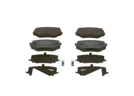 Гальмівні колодки дискові PEUGEOT 406 BOSCH 0 986 424 658