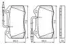 Гальмівні колодки дискові PEUGEOT 406 BOSCH 0 986 424 658 (фото 5)