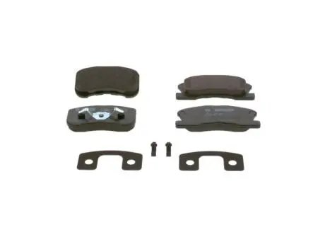 Комплект тормозных колодок, дисковый тормоз BOSCH 0 986 424 697