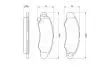 Комплект тормозных колодок, дисковый тормоз BOSCH 0 986 424 804 (фото 6)