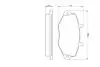 Комплект тормозных колодок, дисковый тормоз BOSCH 0 986 460 962 (фото 1)