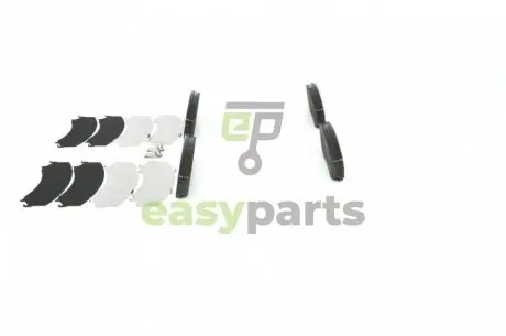 Комплект тормозных колодок, дисковый тормоз BOSCH 0 986 494 204