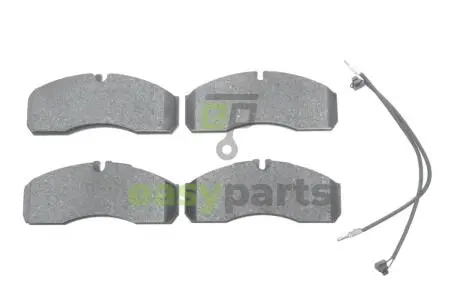 Колодки гальмівні (передні Renault Mascott 99-10 (з датчиками) BOSCH 0 986 494 273
