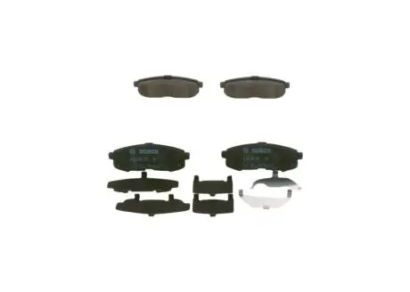 Комплект тормозных колодок, дисковый тормоз BOSCH 0 986 494 319