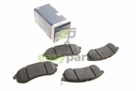Колодки гальмівні (передні) Mitsubishi L200 2.5 TD 92-15 BOSCH 0 986 494 362