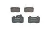 Колодки гальмівні (передні) Seat Leon/Toledo 98-06 (+датчик) BOSCH 0 986 494 367 (фото 1)