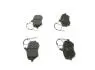 Комплект тормозных колодок, дисковый тормоз BOSCH 0 986 494 484 (фото 4)
