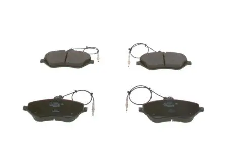 Комплект тормозных колодок, дисковый тормоз BOSCH 0 986 494 484 (фото 1)