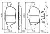 Комплект тормозных колодок, дисковый тормоз BOSCH 0 986 494 485 (фото 5)