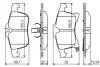 Комплект тормозных колодок, дисковый тормоз BOSCH 0 986 494 513 (фото 6)