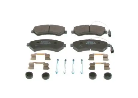Комплект тормозных колодок, дисковый тормоз BOSCH 0 986 494 580