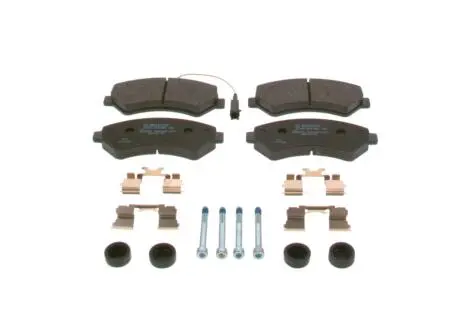 Комплект тормозных колодок, дисковый тормоз BOSCH 0 986 494 589