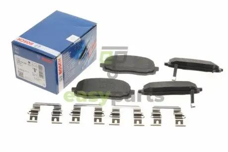 Колодки гальмівні (передні) Hyundai I10 08-/Kia Picanto 04- BOSCH 0 986 494 594
