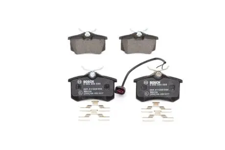Комплект тормозных колодок, дисковый тормоз BOSCH 0 986 494 599
