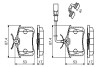 Комплект тормозных колодок, дисковый тормоз BOSCH 0 986 494 599 (фото 7)