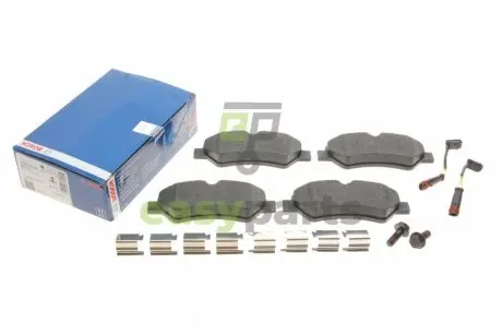 Колодки гальмівні (задні) MB Sprinter 209-319CDI/VW Crafter 06- BOSCH 0 986 494 601