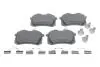 Комплект тормозных колодок, дисковый тормоз BOSCH 0 986 494 621 (фото 1)