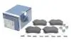 Комплект тормозных колодок, дисковый тормоз BOSCH 0 986 494 621 (фото 2)