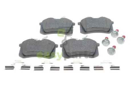 Комплект тормозных колодок, дисковый тормоз BOSCH 0 986 494 621