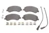 Колодки гальмівні (передні) Ford Transit 06-14/VW Amarok 10- (з датчиками) BOSCH 0 986 494 624 (фото 1)