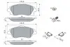 Комплект тормозных колодок, дисковый тормоз BOSCH 0 986 494 625 (фото 7)