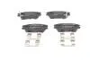 Комплект тормозных колодок, дисковый тормоз BOSCH 0 986 494 630 (фото 6)